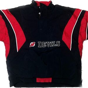 NHL NJ Devils pullover windbreaker